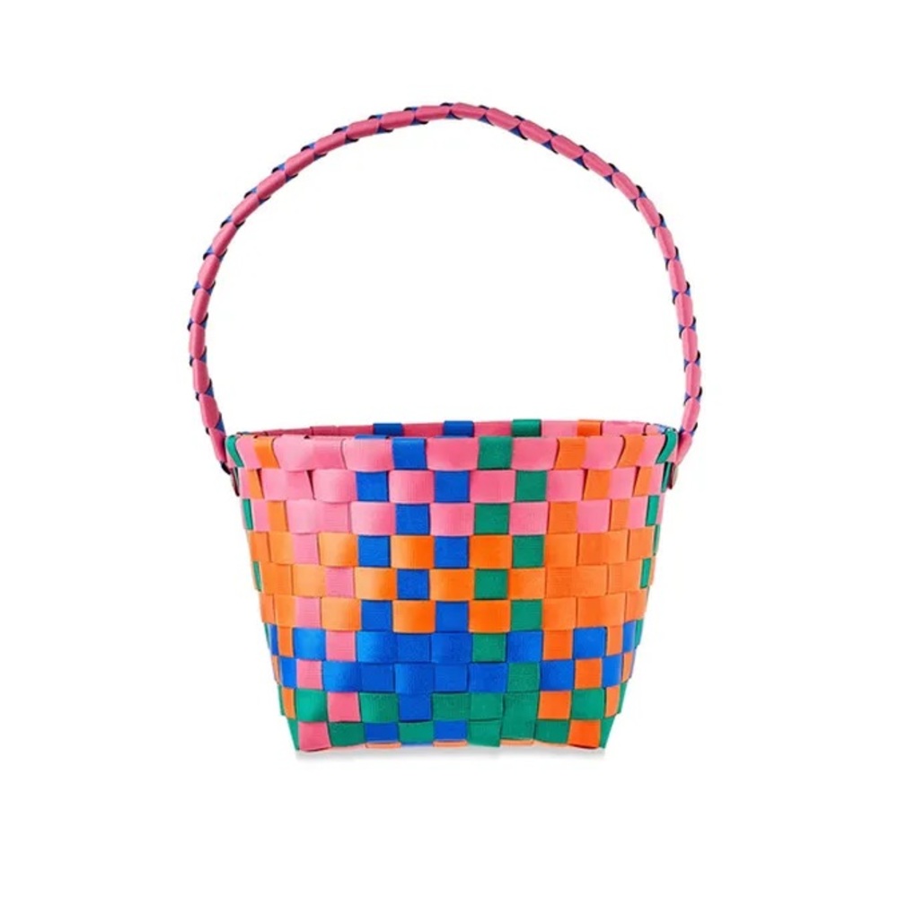 ISO: WAY TO CELEBRATE! Easter Bright Woven Basket - Multicolor